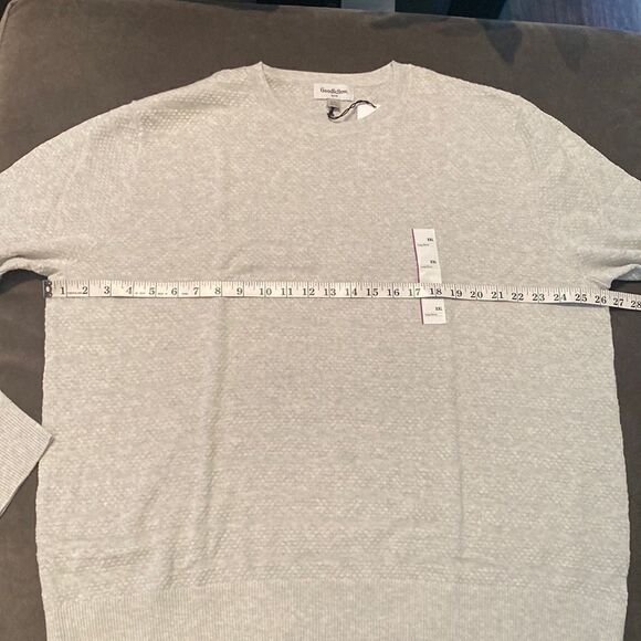 Women’s Goodfellow & Co Long Sleeve Sweater Round Neck Textured Size XXL NWT - Picture 7 of 12
